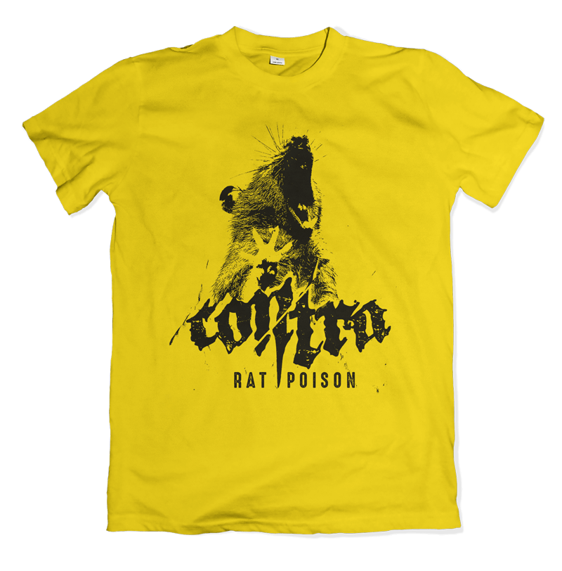 CONTRA RatPoison t shirt mockup